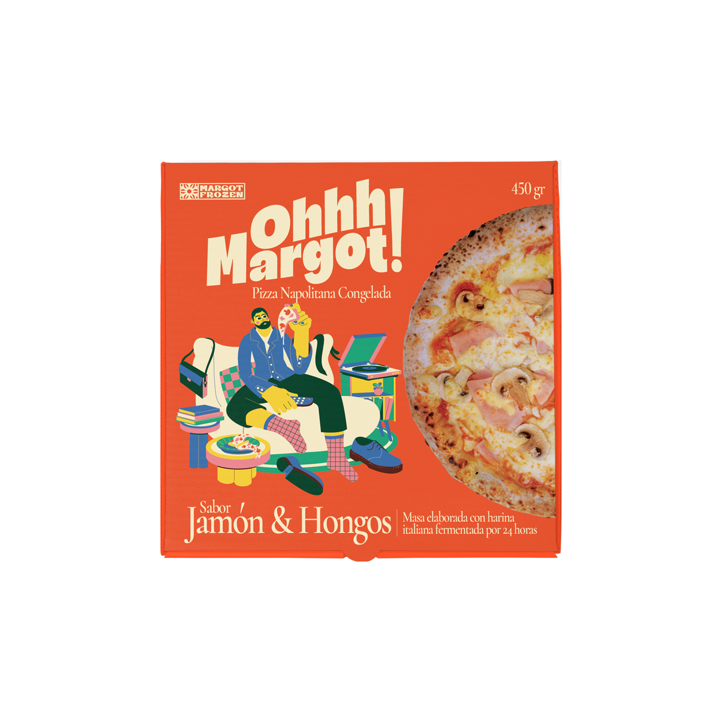 Jamón y Hongos